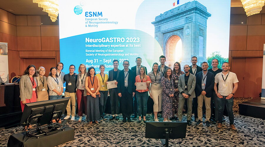 Picture of the group of ESNM Young Investigator Meeting nEUROgastro TANDEM